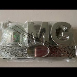 New in box - Danbury Falls Water Globe “OMG” from Things Remembered.